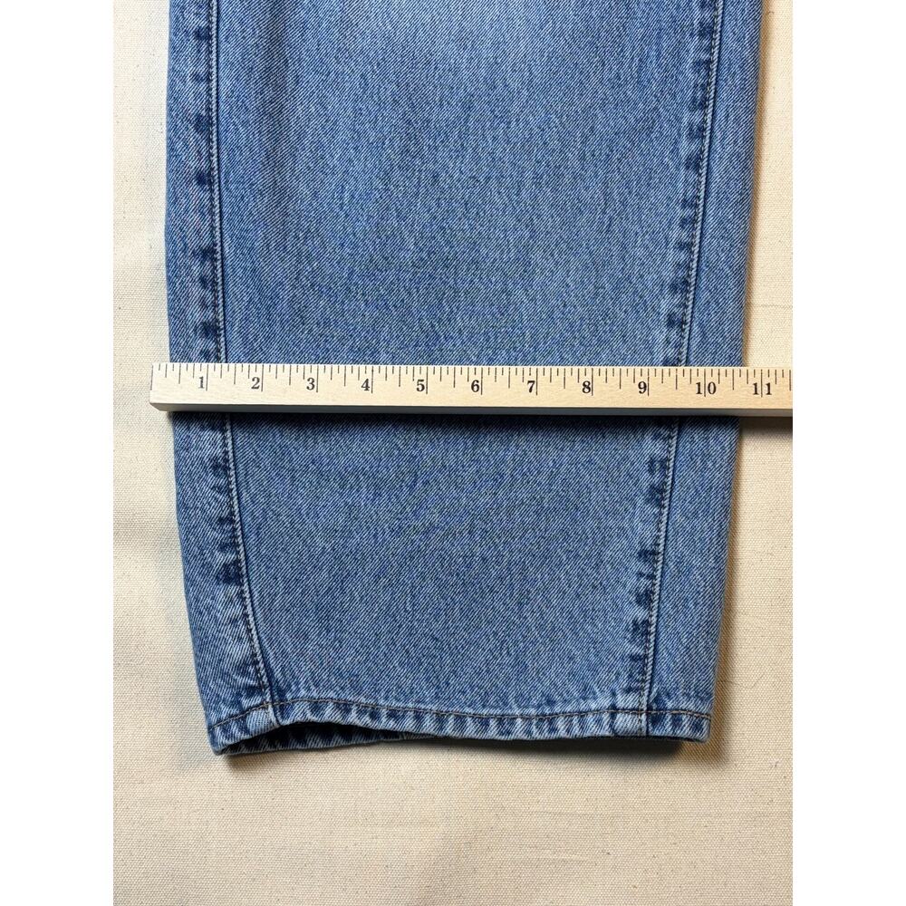 Levi's Cinch Barrel Jeans Women's 31 Blue High Rise Barrel Leg Denim - Picture 9 of 9